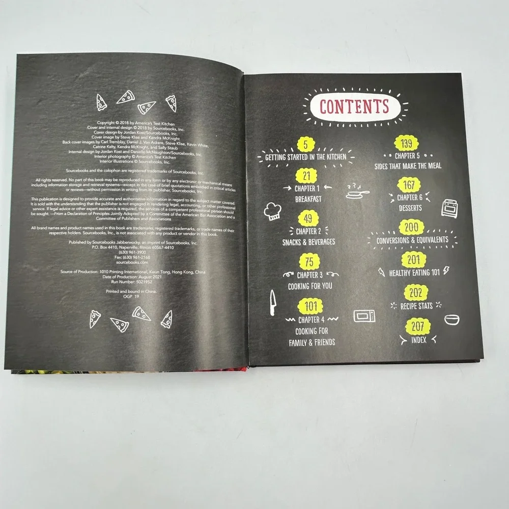 The Complete Cookbook For Young Chefs Hardcover 100+ Recipes EUC